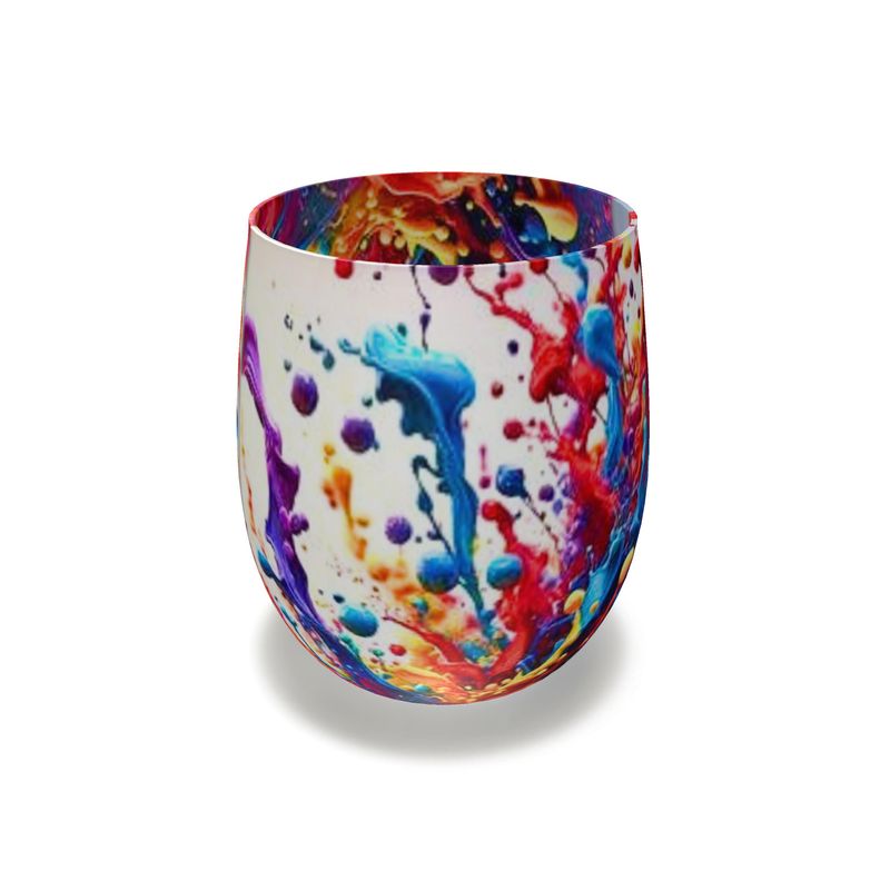 Dazzle Doodle™ Splash of Color Water Glass