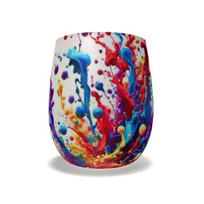 Dazzle Doodle™ Splash of Color Water Glass